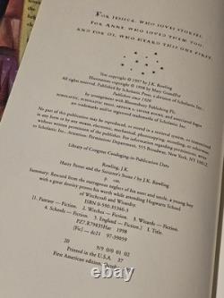 Harry Potter Coffret Relié Première Édition Série Complète Livres 1-8