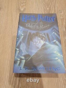 Harry Potter Coffret Rigide Livres 1-7 Malle Origine Scholastic Complet 2016