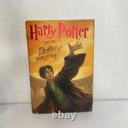 Harry Potter Coffret complet 1-7 en relié Certaines 1res éditions américaines DH PG 759 Err