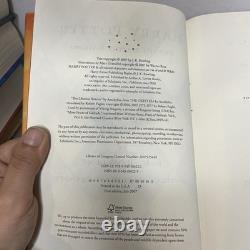 Harry Potter Coffret complet 1-7 en relié Certaines 1res éditions américaines DH PG 759 Err