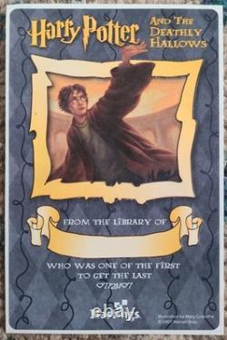 Harry Potter Coffret complet 1-7 relié première édition américaine + Les Contes de Beedle le Barde