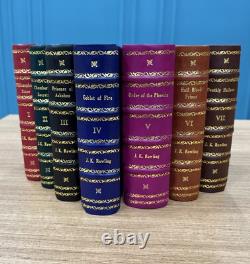 Harry Potter : Coffret complet de la série, reliure cuir premium
