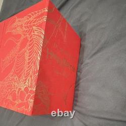 Harry Potter Coffret complet de livres Édition Dragon Rouge Franchise Fantastique