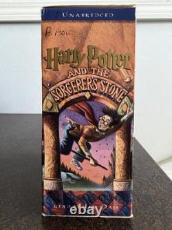 Harry Potter Coffret complet de livres audio sur cassette et CD 1-7 lus par Jim Dale J. K. Rowling