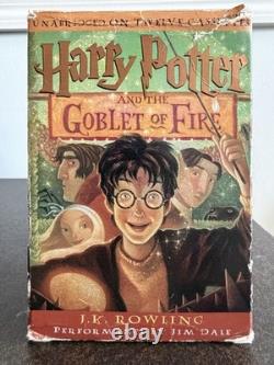 Harry Potter Coffret complet de livres audio sur cassette et CD 1-7 lus par Jim Dale J. K. Rowling