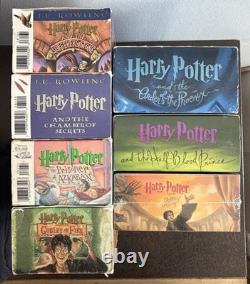 Harry Potter Coffret complet de livres audio sur cassette et CD 1-7 lus par Jim Dale J. K. Rowling