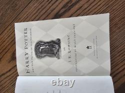 Harry Potter Coffret complet de livres reliés 1 à 7, première édition (J. K. Rowling)