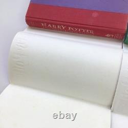 Harry Potter Coffret complet des livres 1 à 7, édition américaine originale cartonnée + extras Les Animaux fantastiques, Les Contes de Beedle le Barde