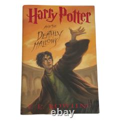 Harry Potter – Coffret complet des tomes 1 à 7 reliés – Premières éditions américaines – J. K. Rowling