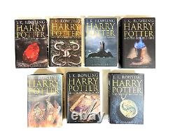 Harry Potter Coffret complet en couverture rigide Bloomsbury Édition UK 1-7 Rare