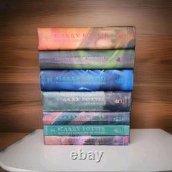 Harry Potter Coffret complet relié 1-7, véritables 1res impressions des livres 5, 6, 7 USA