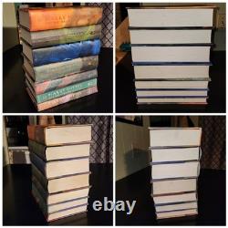 Harry Potter Coffret complet relié 1-7, véritables 1res impressions des livres 5, 6, 7 USA