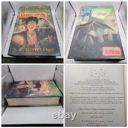 Harry Potter Coffret complet relié 1-7, véritables 1res impressions des livres 5, 6, 7 USA