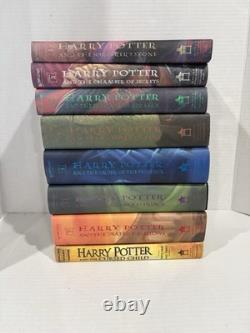 Harry Potter Coffret complet relié HC édition américaine 1re éd. toutes 1res impressions