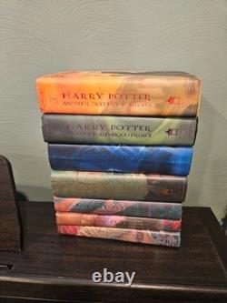 Harry Potter Coffret complet relié Livres 1-7 Première édition (J. K. Rowling)