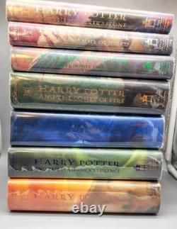 Harry Potter Coffret complet relié Livres 1 à 7 Première édition américaine J. K. Rowling