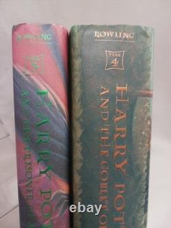 Harry Potter Coffret complet relié Livres 1 à 8 J. K. Rowling, certaines 1res impressions B