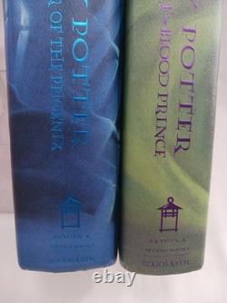 Harry Potter Coffret complet relié Livres 1 à 8 J. K. Rowling, certaines 1res impressions B
