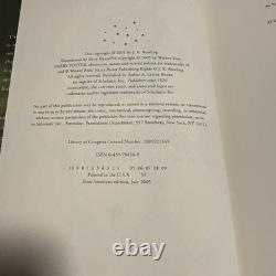 Harry Potter Coffret complet relié des livres 1 à 7, première édition (J. K. Rowling)
