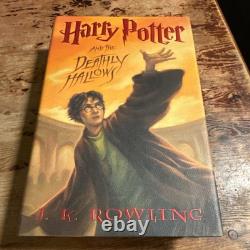 Harry Potter Coffret complet relié des livres 1 à 7, première édition (J. K. Rowling)