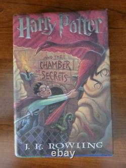 Harry Potter Coffret complet relié, livres 1 à 5, première édition américaine