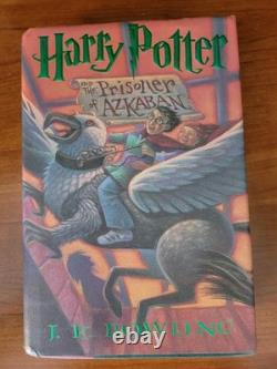 Harry Potter Coffret complet relié, livres 1 à 5, première édition américaine