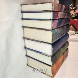 Harry Potter Coffret complet relié, livres 1 à 7, première édition (J. K. Rowling)