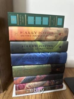 Harry Potter Coffret complet relié livres 1 à 7 première édition avec bonus
