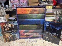 Harry Potter Coffret de livres reliés avec série complète de DVD CAT LADY