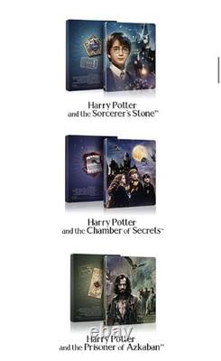 Harry Potter – Coffret intégral des 8 films en Blu-ray 4K Ultra HD Steelbook – PRÉCOMMANDE