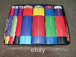 Harry Potter Collection Complète 1-7 Couverture Rigide C'est Magic Set 2007