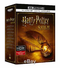 Harry Potter Collection Complète De 8 Films (4k Ultra Hd + Blu-ray + Digital)