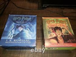 Harry Potter Collection Complète Livres De CD De Livres Audio 1-7 Jk Rowling Jim Dale