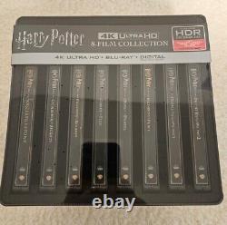 Harry Potter Collection Complète de films en acier 4k avec codes numériques expirés