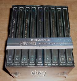 Harry Potter Collection Edition Complète Martial Dark 4k Uhd Steelbook Nouveau R2