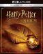 Harry Potter Collection Complète De 8 Films Toute Neuve En 4k Ultra Hd.