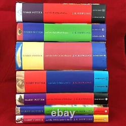 Harry Potter Collection complète de livres 1 à 7, éditions Bloomsbury Raincoast, TOUT en couverture rigide.