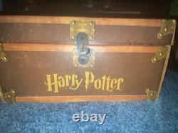 Harry Potter – Collection complète des 7 livres reliés avec malle de rangement – Premières éditions – NEUF