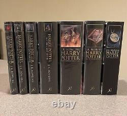 Harry Potter Complet 1-7 Éditions reliées pour adultes de Bloomsbury UK 1e édition