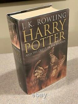 Harry Potter Complet 1-7 Éditions reliées pour adultes de Bloomsbury UK 1e édition