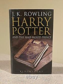 Harry Potter Complet 1-7 Éditions reliées pour adultes de Bloomsbury UK 1e édition