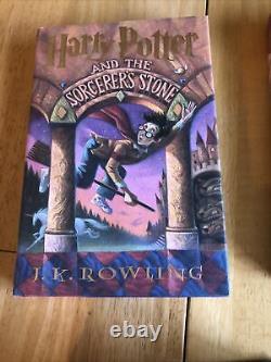 Harry Potter Complet 1-7 Ensemble De Livres J. K. Rowling 1ère Édition Américaine Couvertures Rigides