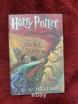Harry Potter Complet 1-7 Hc Ensemble De Livres J. K. Rowling (all) 1ère Édition Américaine