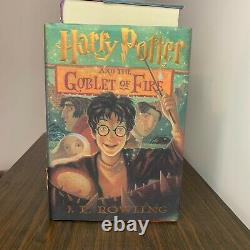 Harry Potter Complet 1-8 Ensemble De Livres J. K. Rowling 1ère Édition Américaine Hc/dj
