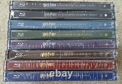 Harry Potter Complet 8 Steelbook 16 Blu-ray Collection Importer Pls Lire Les Défects