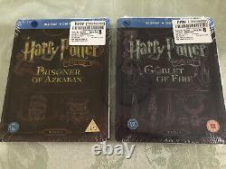 Harry Potter Complet 8 Steelbook 16 Disque Blu-ray Collection Hmv