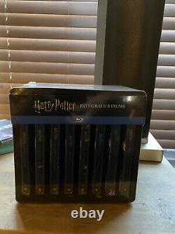 Harry Potter Complet 8-film Collection Blu-ray Steelbook Titres En Français
