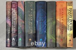 Harry Potter Complete 1-8 Book Series, Par J. K. Rowling, Première Édition, (hc/dj)
