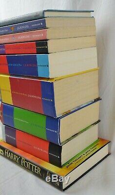 Harry Potter Complete 1-9 Livre Ensemble Complet Collection Lot J K Rowling Jk Livres