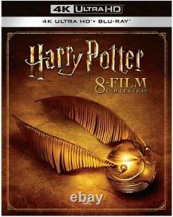 Harry Potter Complete 8 Films Collection (4k Uhd + Blu-ray) Nouveau Scellé